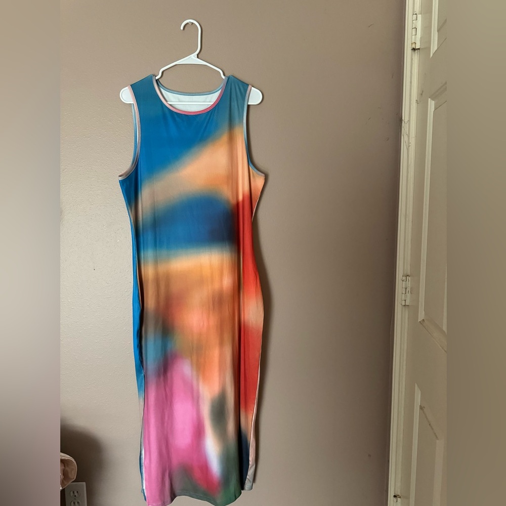 Kendall Jenner Inspired Gradient Dress